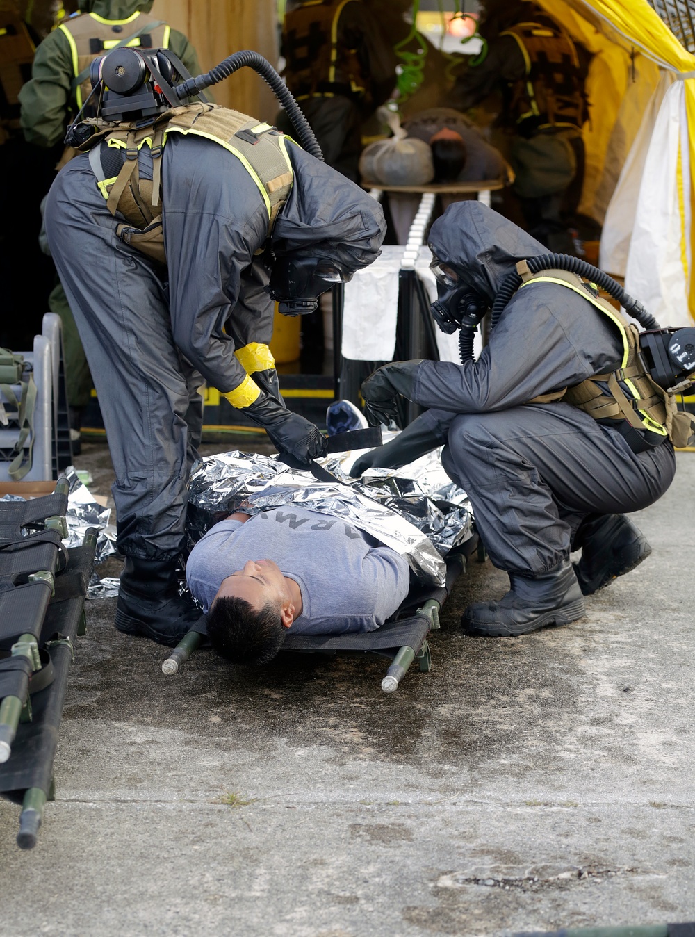 Sudden Response: JTF-CS conducts mass casualty decontamination event