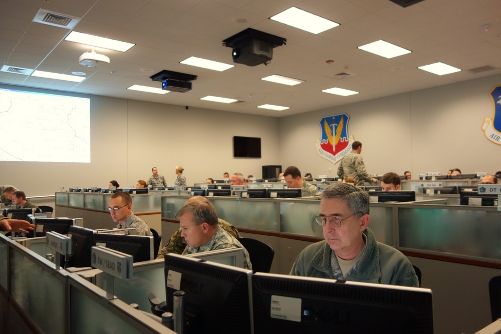 183rd Air Communications Squadron, 612th Air Communications Squadron team up for Virtual Flag 16-1