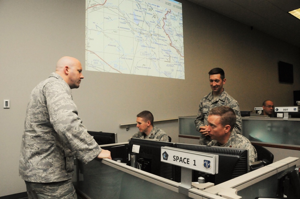 Air Force Space Command well represented at air operations portion of Virtual Flag 16-1
