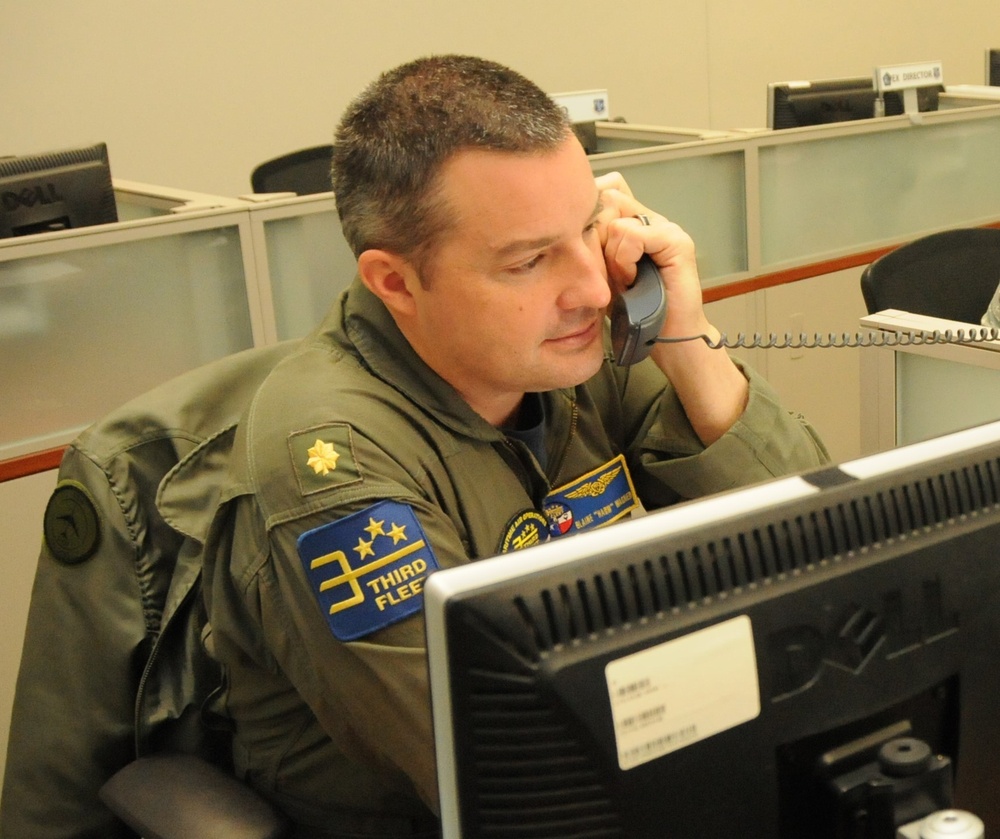 3rd Fleet’s Maritime Air Operations Detachment 'NALEs' it at Virtual Flag 16-1