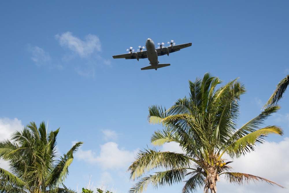 Air Force delivers hope and goodwill to Fais island