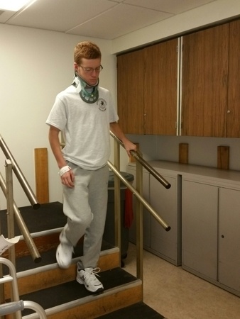 Nations come together to support injured teenager