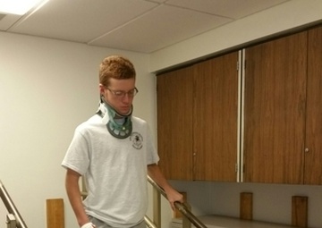 Nations come together to support injured teenager