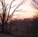 Sunrise in Arlington National Cemetery