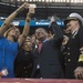 Secretary of defense Attends 2015 Army Navy game