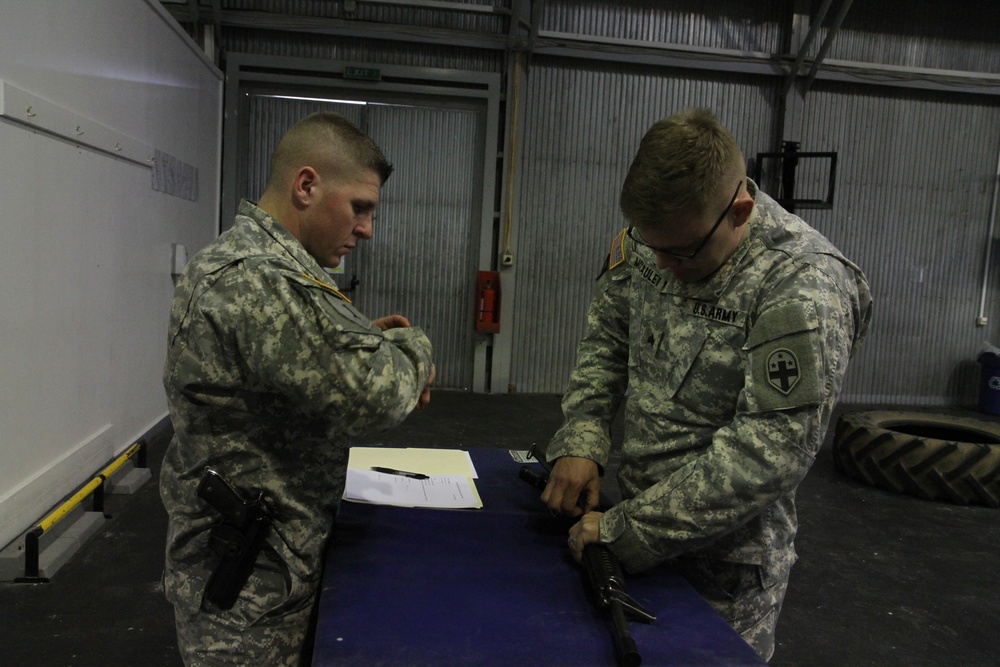 US Soldiers in Kosovo compete to be December’s Soldier of the Month