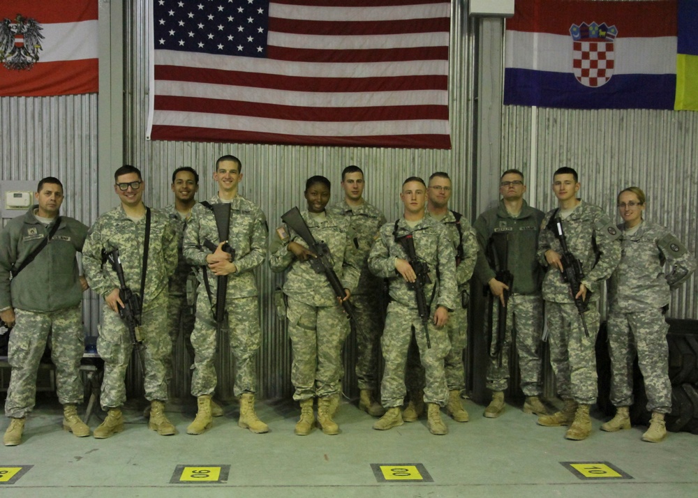 US Soldiers in Kosovo compete to be December’s Soldier of the Month