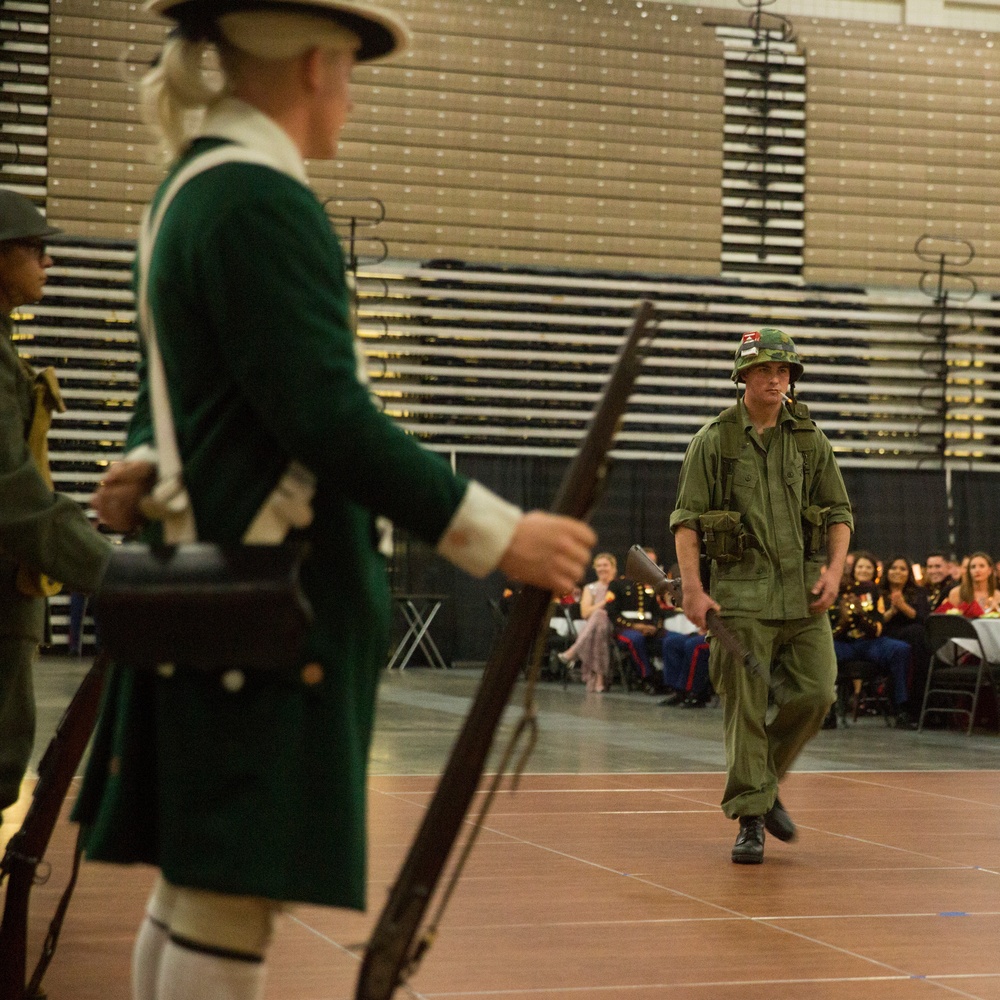 1st Battalion, 8th Marines celebrate 240th Marine Corps Birthday Ball