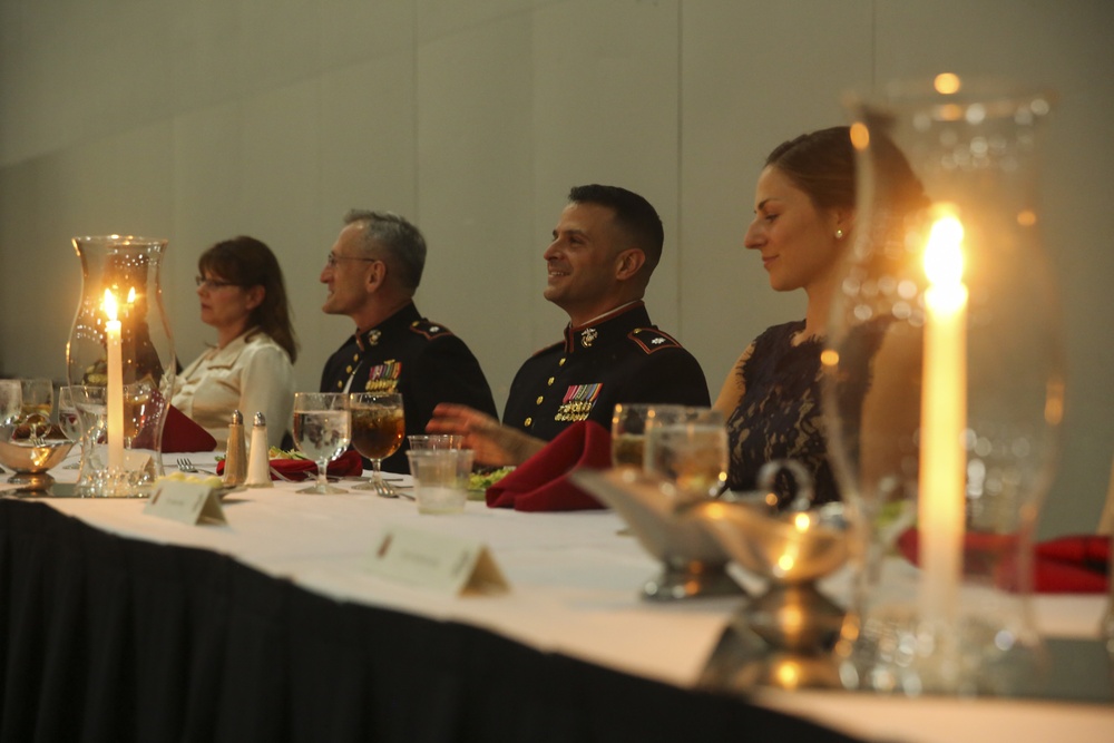 1st Battalion, 8th Marines celebrate 240th Marine Corps Birthday Ball