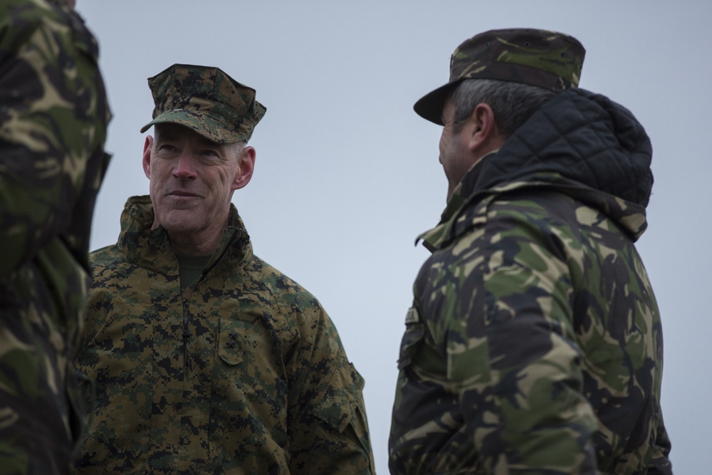 U.S. Marines and partners integrate mechanized assets