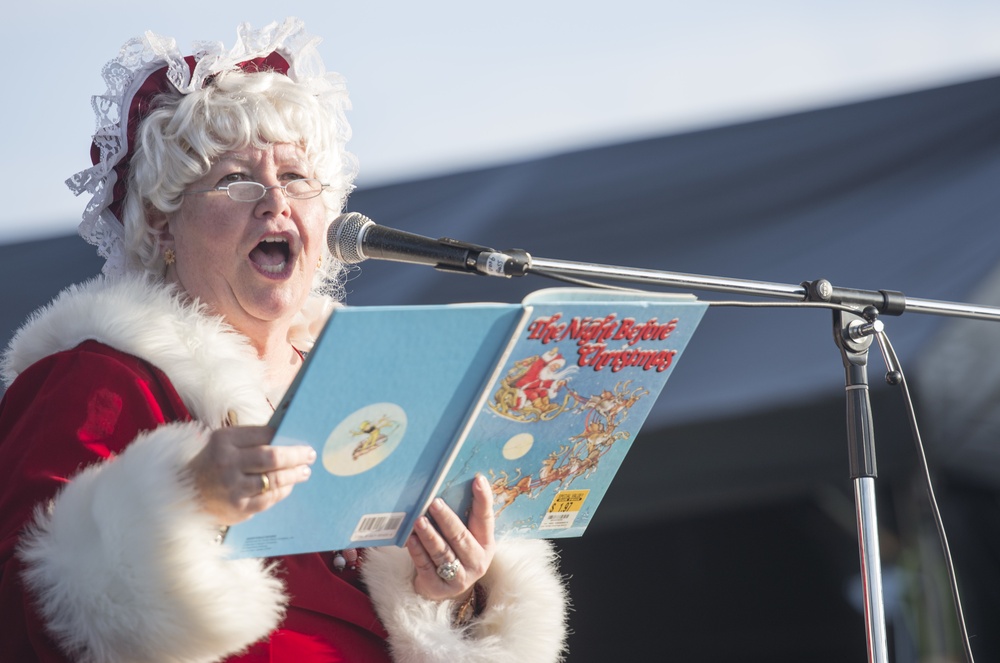 Kadena celebrates holidays with Tinsel Town
