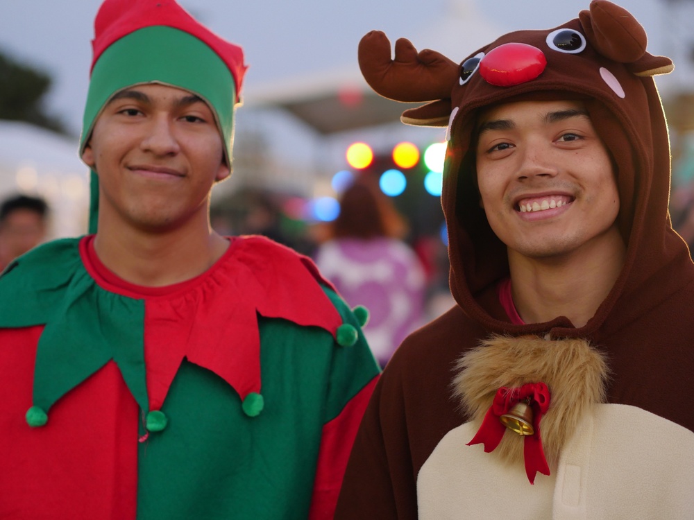 Kadena celebrates holidays with Tinsel Town