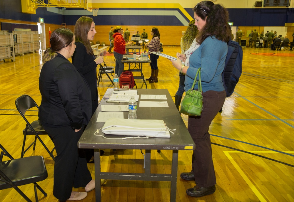 Evacuation exercise prepares station residents