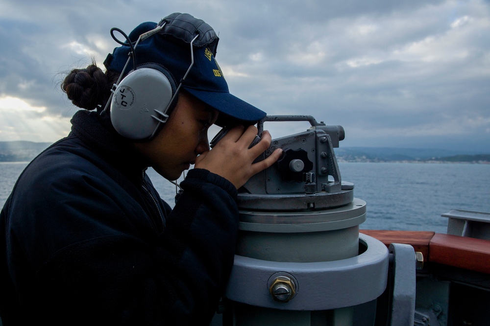 USS Carney at Souda Bay