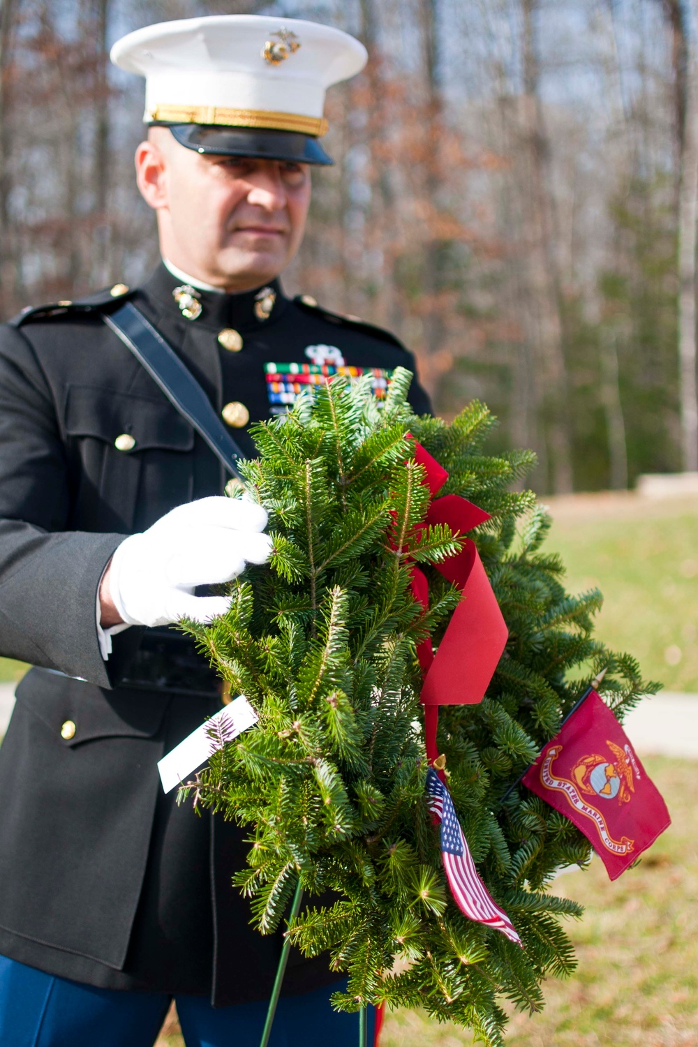 Wreaths Across America unites young and old at Quantico