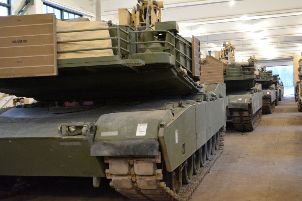 EAS equipment forward staged in Lithuania