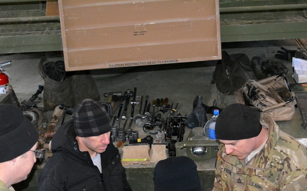 EAS equipment forward staged in Lithuania