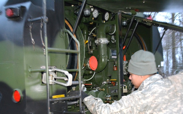 EAS equipment forward staged in Lithuania