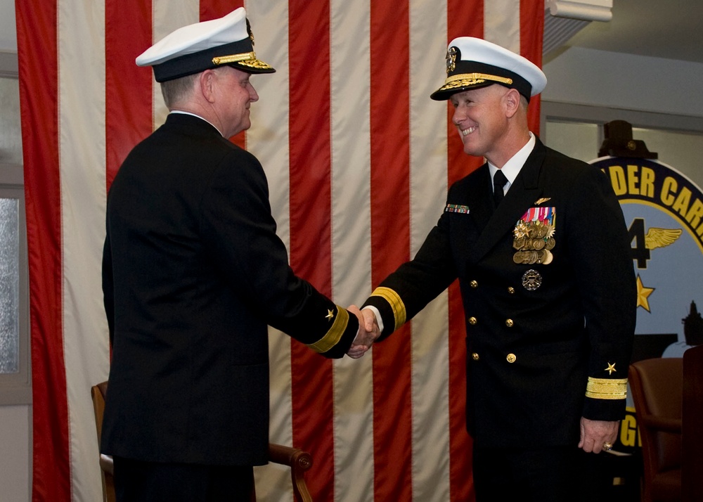 Carrier Strike Group 4 holds change of command