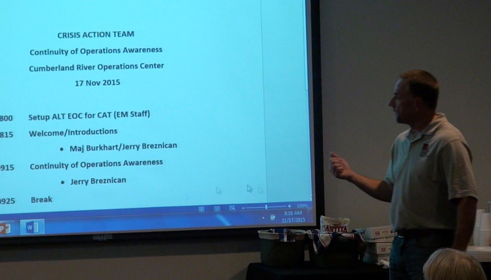 Team prepares for the worst with emergency management training