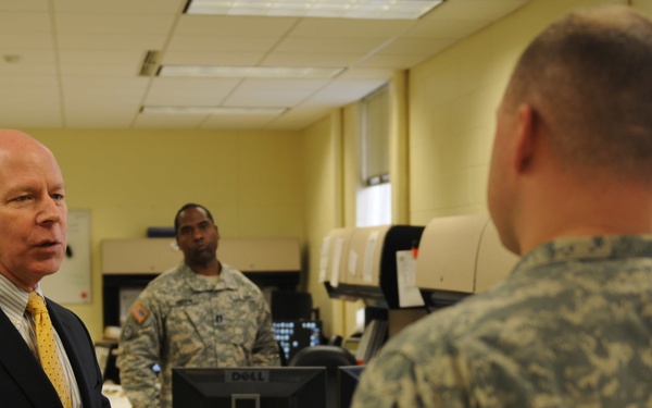USARC CXO visits Fort Des Moines Army Reserve Center