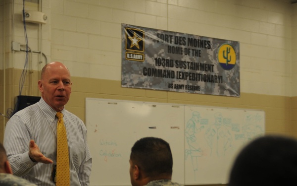 USARC CXO visits Fort Des Moines