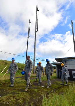 15th Wing leaders traveled to the highest point on Oahu