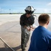 Helicopter Sea Combat Squadron (SHC) 25 officer celebrates last flight flown