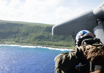 Helicopter Sea Combat Squadron (HSC) 25 conducts island familiarization flight