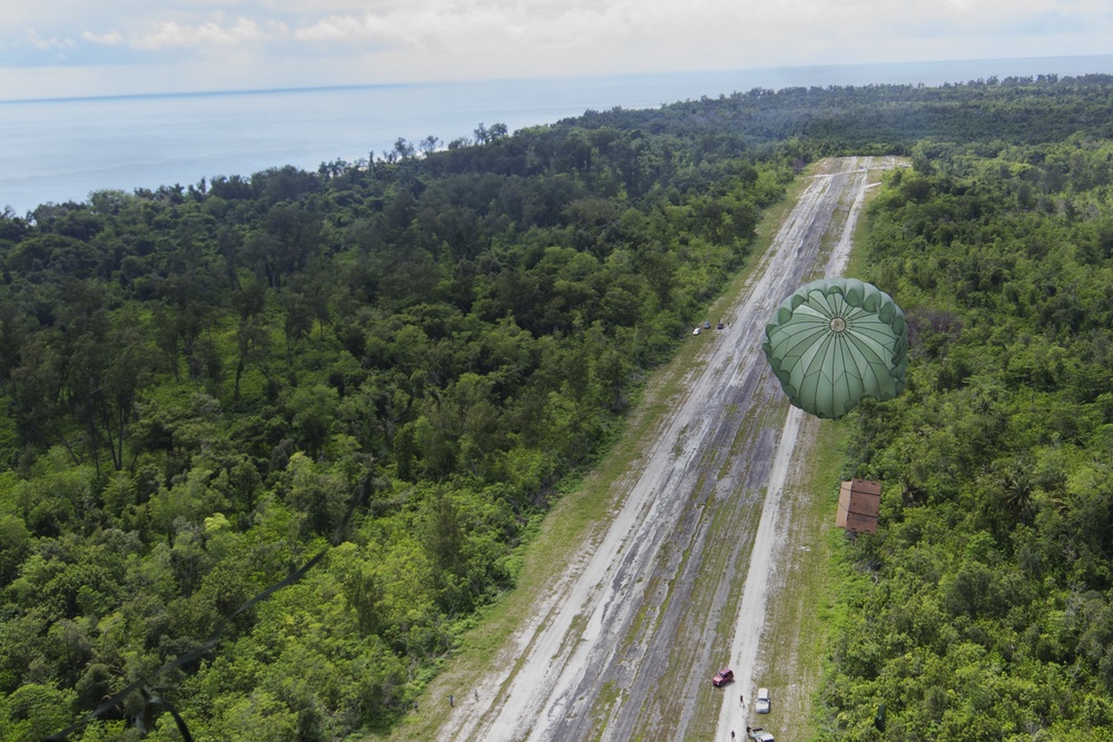 U.S. Airmen Deliver Supplies to Republic of Palau