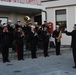 US Naval Forces Europe Band performance in Colfelice
