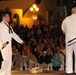US Naval Forces Europe Band performs at cultural celebration in Panza