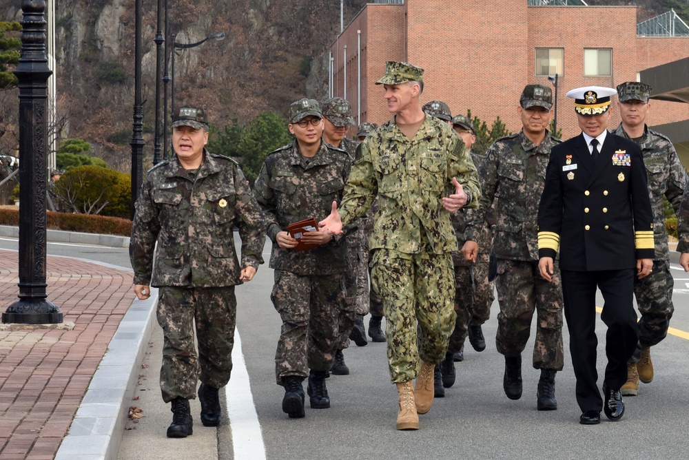 Republic of Korea CNO visit to Busan