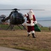 Santa visits Coast Guard at Warwick, RI, lighthouse