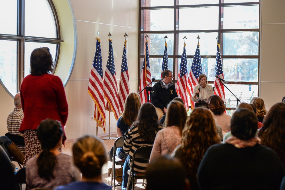 Secretary of defense visits Middle East