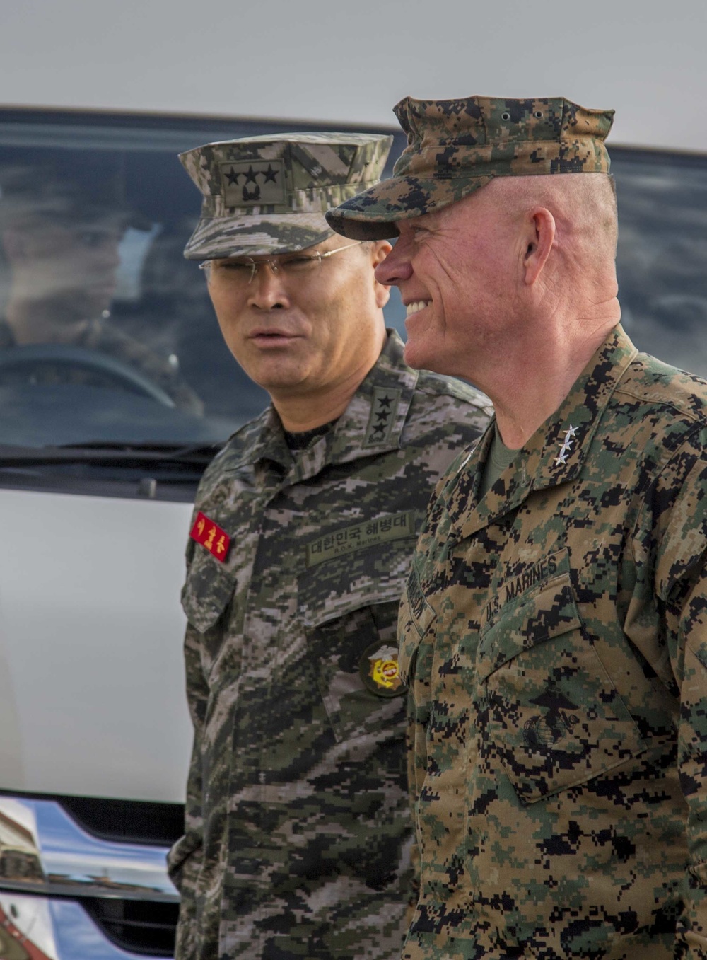 Republic of Korea military leader visits Okinawa