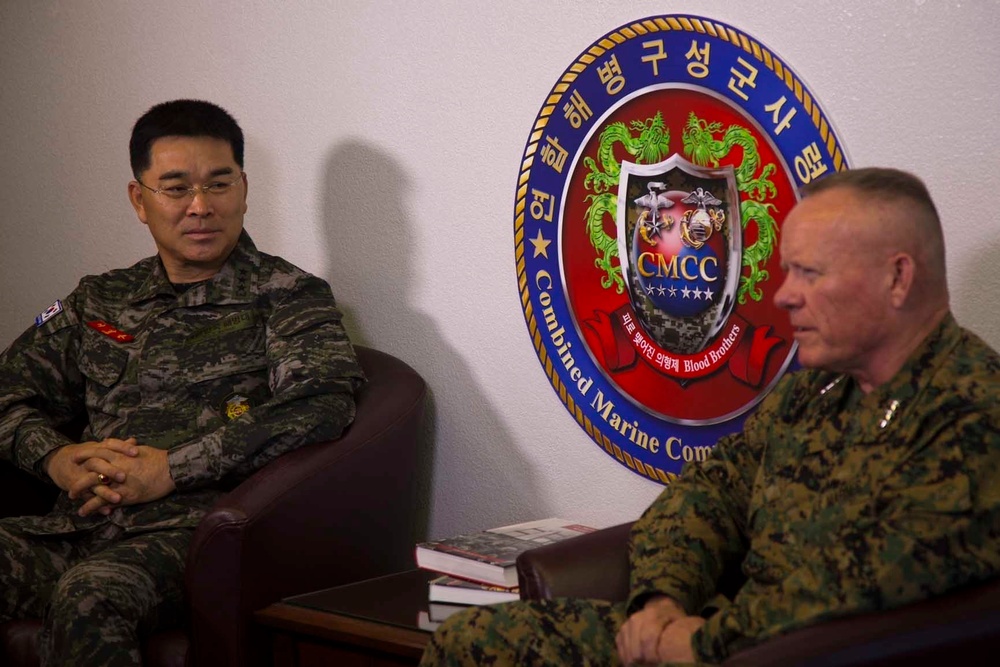 Republic of Korea military leader visits Okinawa