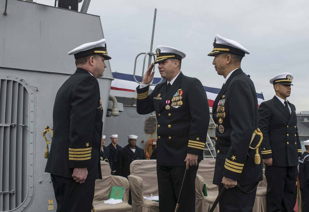 USS Fitzgerald (DDG 62) change of command