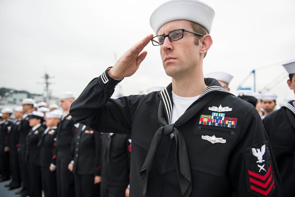 USS Fitzgerald (DDG 62) change of command