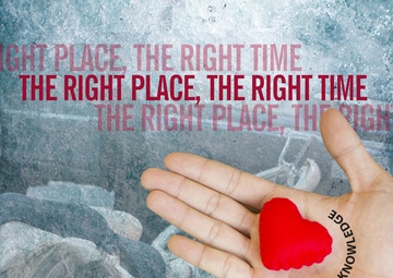 The right place, the right time