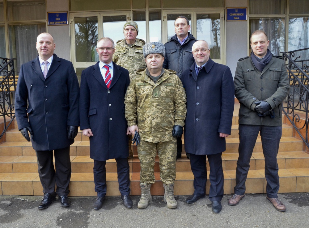 Defense ministers of Baltic countries and Poland