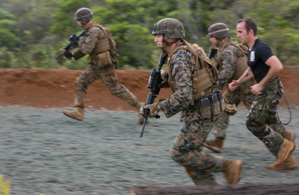 U.S. Marines train with French Armed Forces New Caledonia