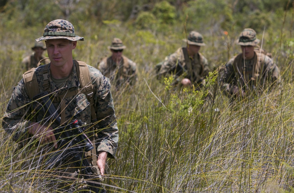 U.S. Marines train with French Armed Forces New Caledonia