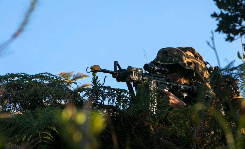 U.S. Marines train with French Armed Forces New Caledonia