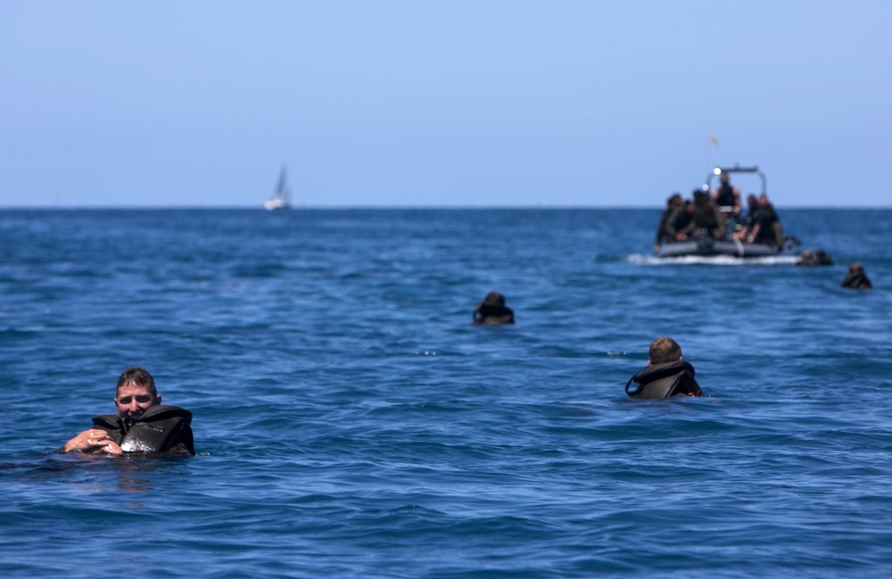 U.S. Marines train with French Armed Forces New Caledonia