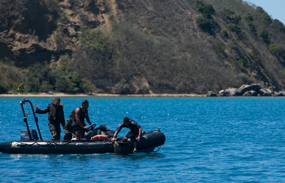 U.S. Marines train with French Armed Forces New Caledonia