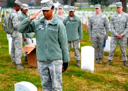 Air Force Honor Guard remembers fallen members