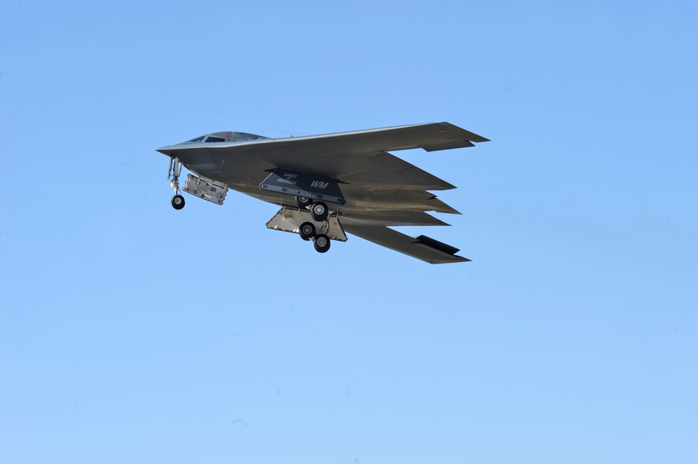 B-2 takes to the skies