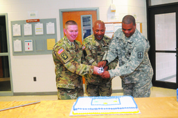 Quartermasters receive instructor badges
