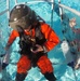 Coast Guard Air Station Los Angeles crew conducts emergency aircraft evacuation training